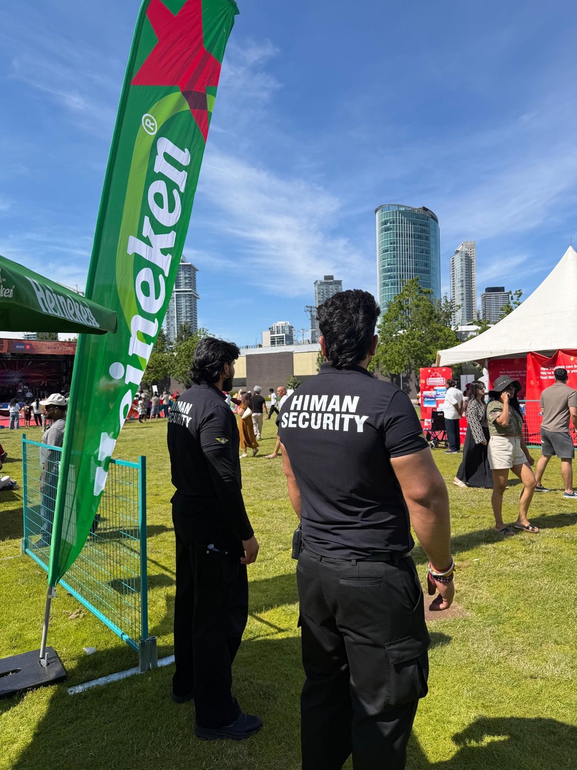 Himan Security event crowd control